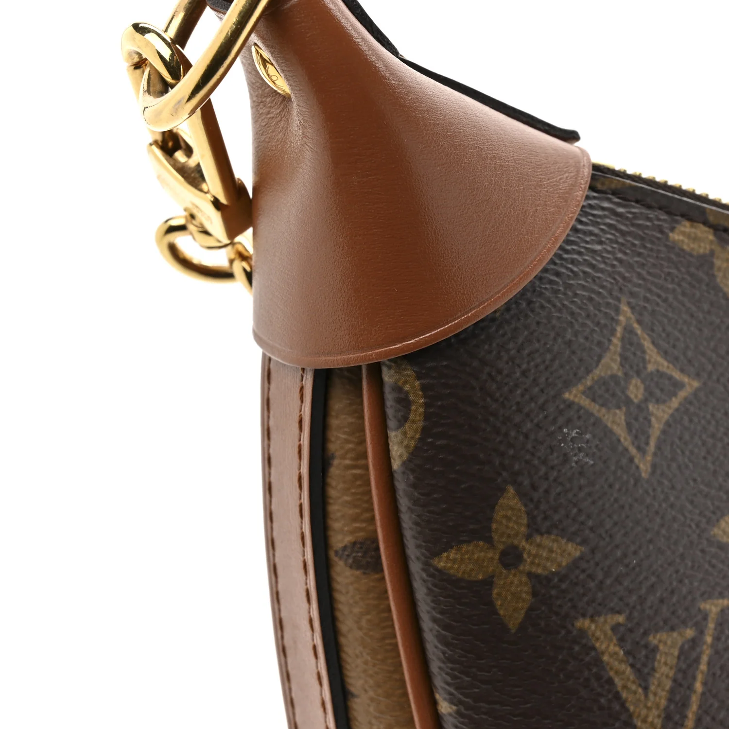 Reverse Monogram Loop Hobo - Top Club