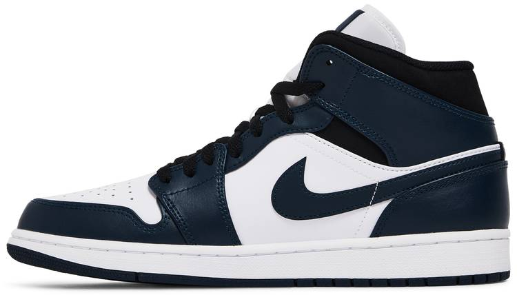 Air Jordan 1 Mid  Armory Navy  554724-411 - Sneaker Replica Workshop