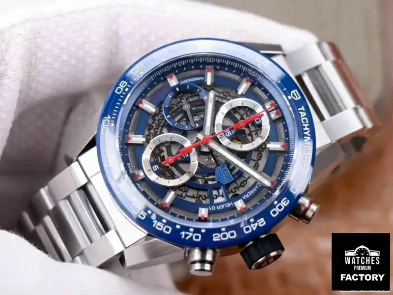 Tag Heuer Carrera Calibre Heuer 01 CAR201T.BA0766 Chronograph XF Factory Blue Dial