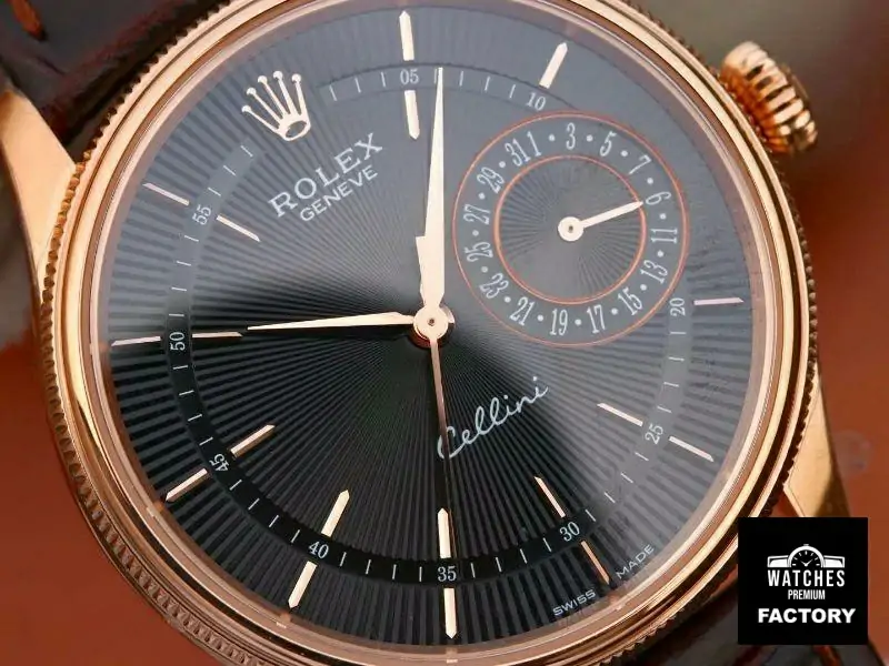 Rolex Celini Date 50515 MKS Factory 18K Rose Gold Case