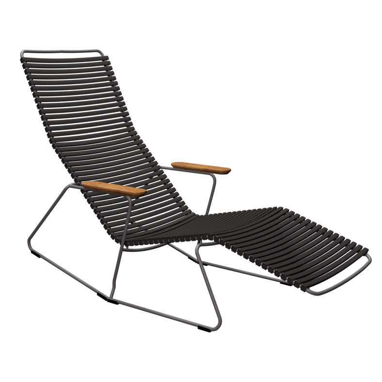 Tuinstoel Click sunrocker zwart