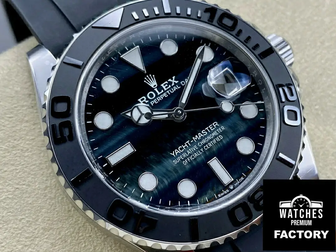 Rolex Yacht Master M226659-0004 Clean Factory Black Rubber Strap