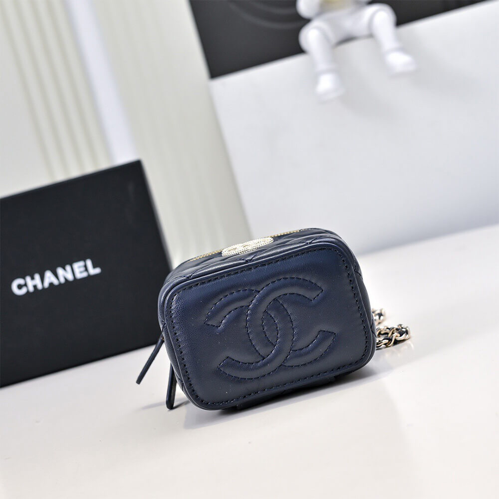 CHANEL Small Vanity with Chain(HIGH-END GRADE) - Top Club