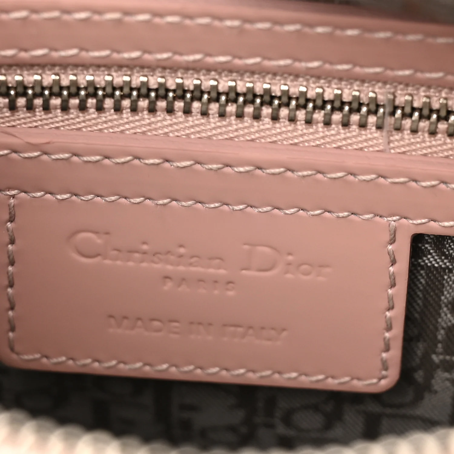 Patent Cannage Medium Lady Dior Light Pink - Top Club