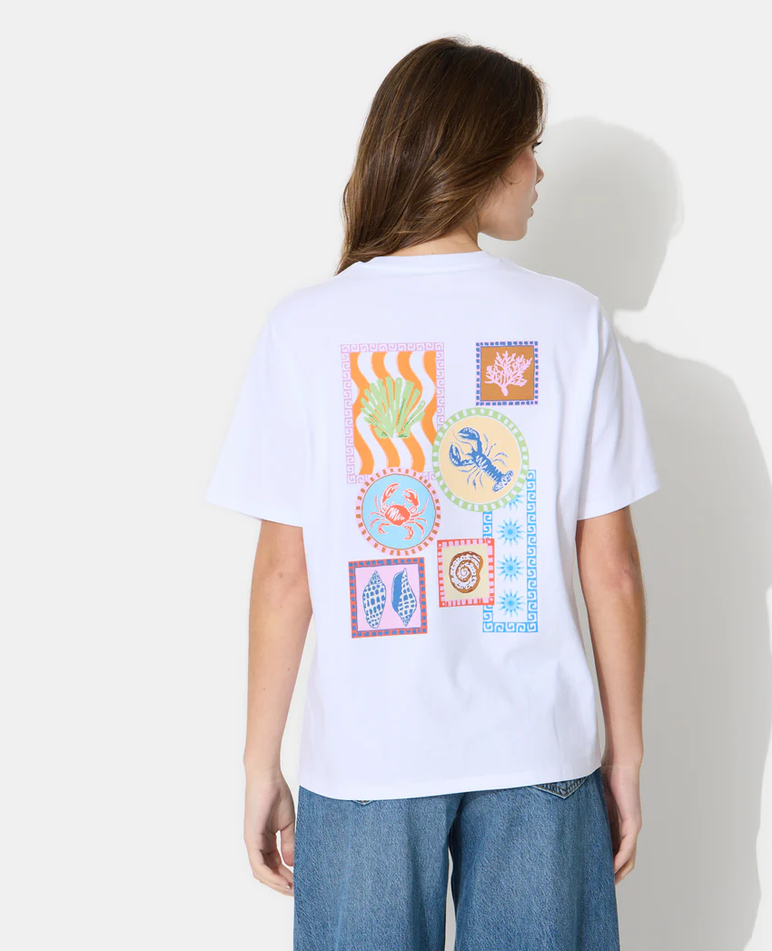Pimkie T-shirt oversize avec print devant et dos