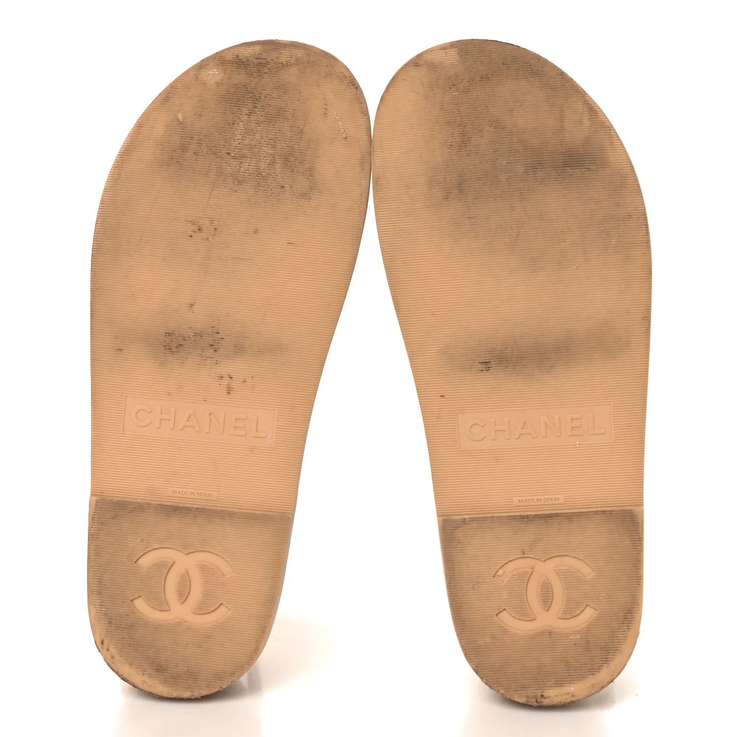 Lambskin Espadrille Sandals 37 Beige - Top Club