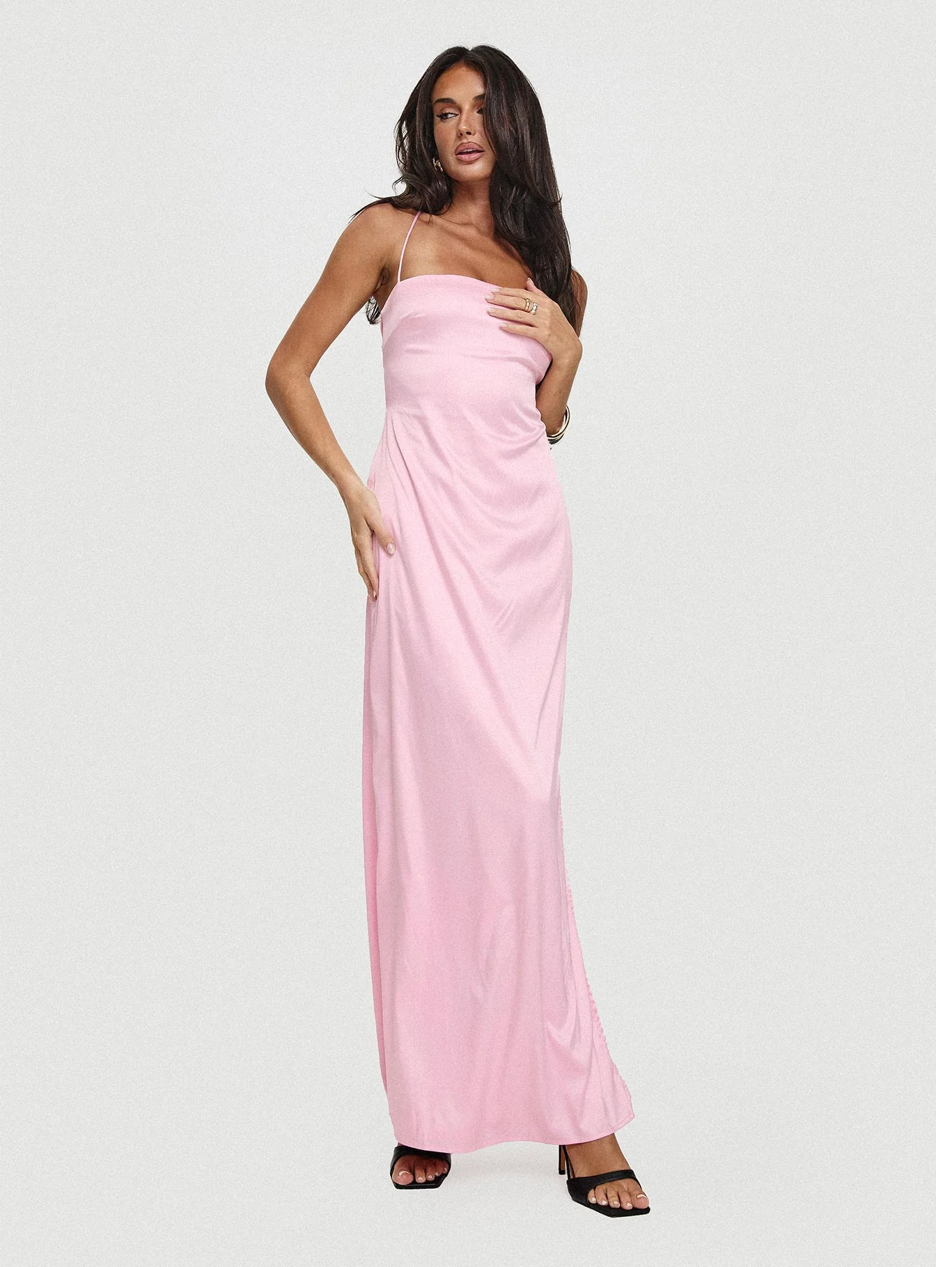 Roselyn Maxi Dress Pink