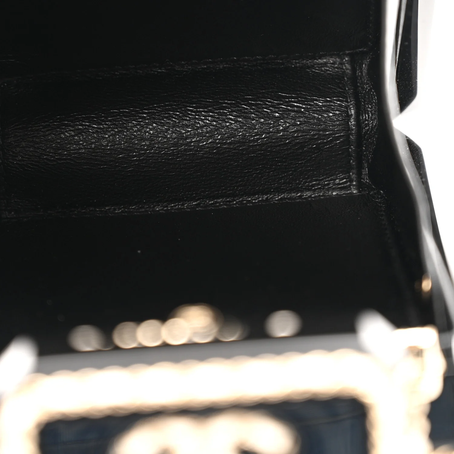 Plexiglass Lambskin Quilted Perfume Bottle Clutch White Black - Top Club
