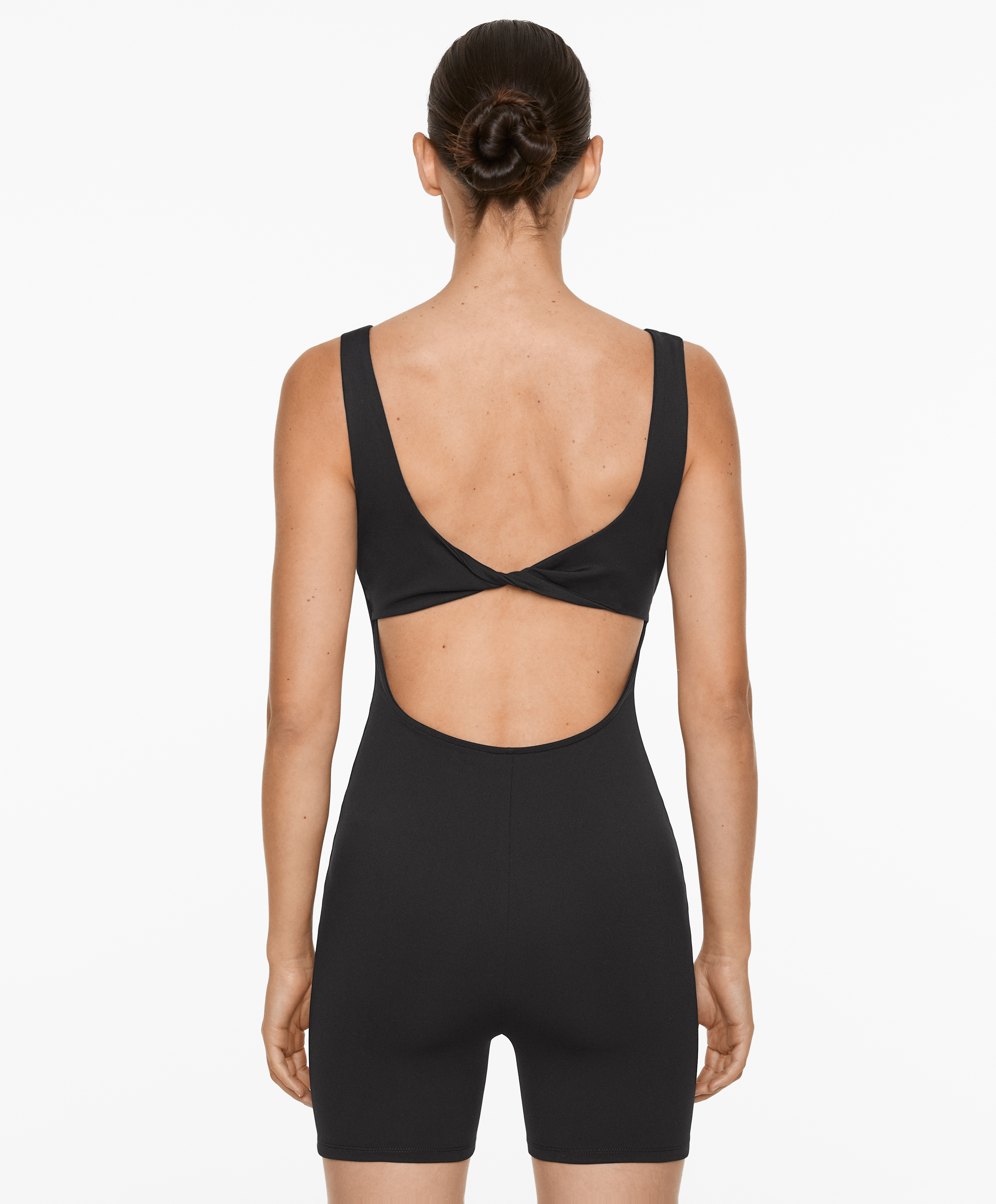 OYSHO Comfortlux crossover back short jumpsuit