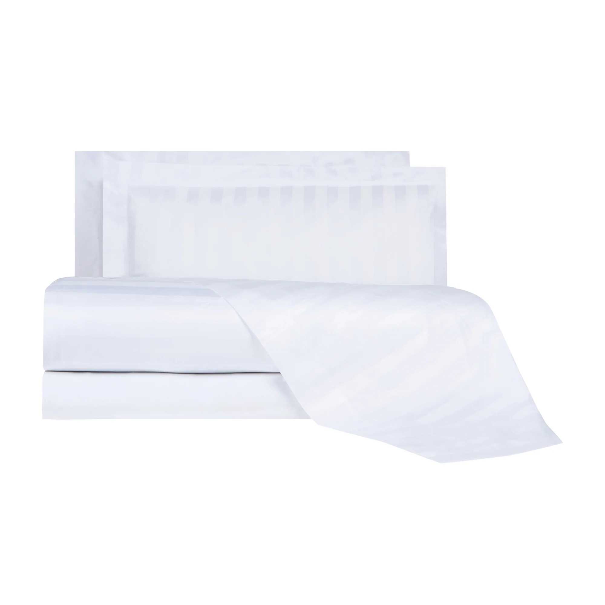 Completo Copripiumino In Raso Di Cotone Onice Piazza E Mezza