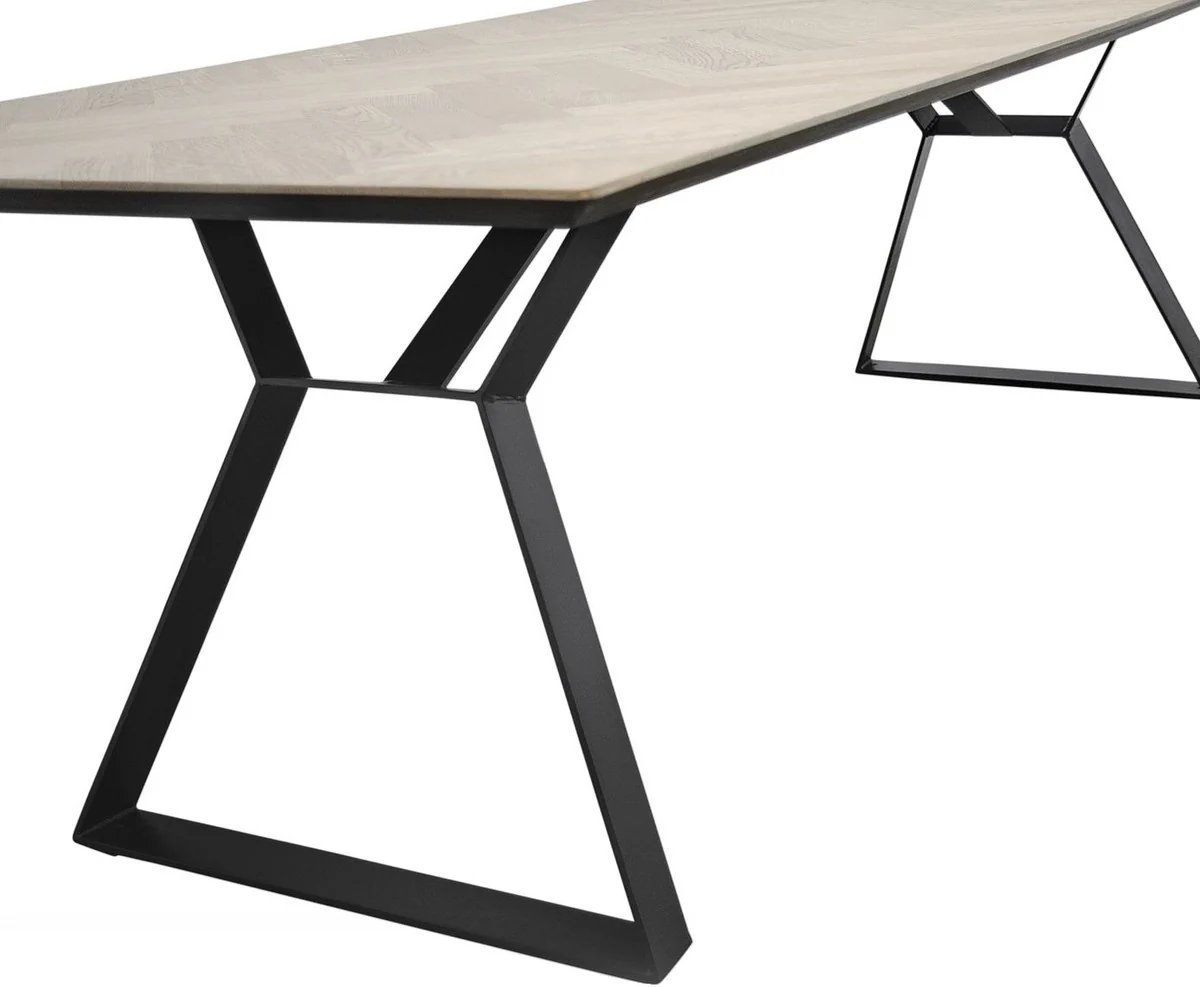Dining table 200 x 100 x H. 76.5 cm - luxury dining room furniture
