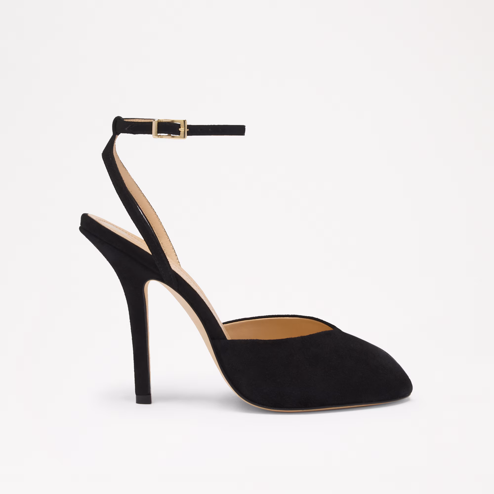 KingsleyHigh Stiletto Open Toe Ankle Tie
