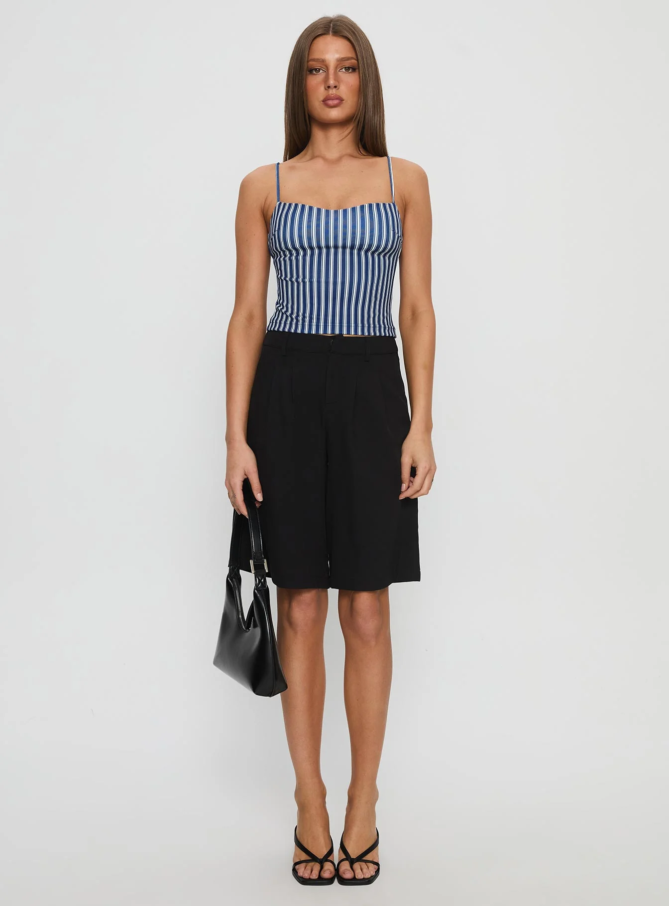 Evanda Top Blue Stripe