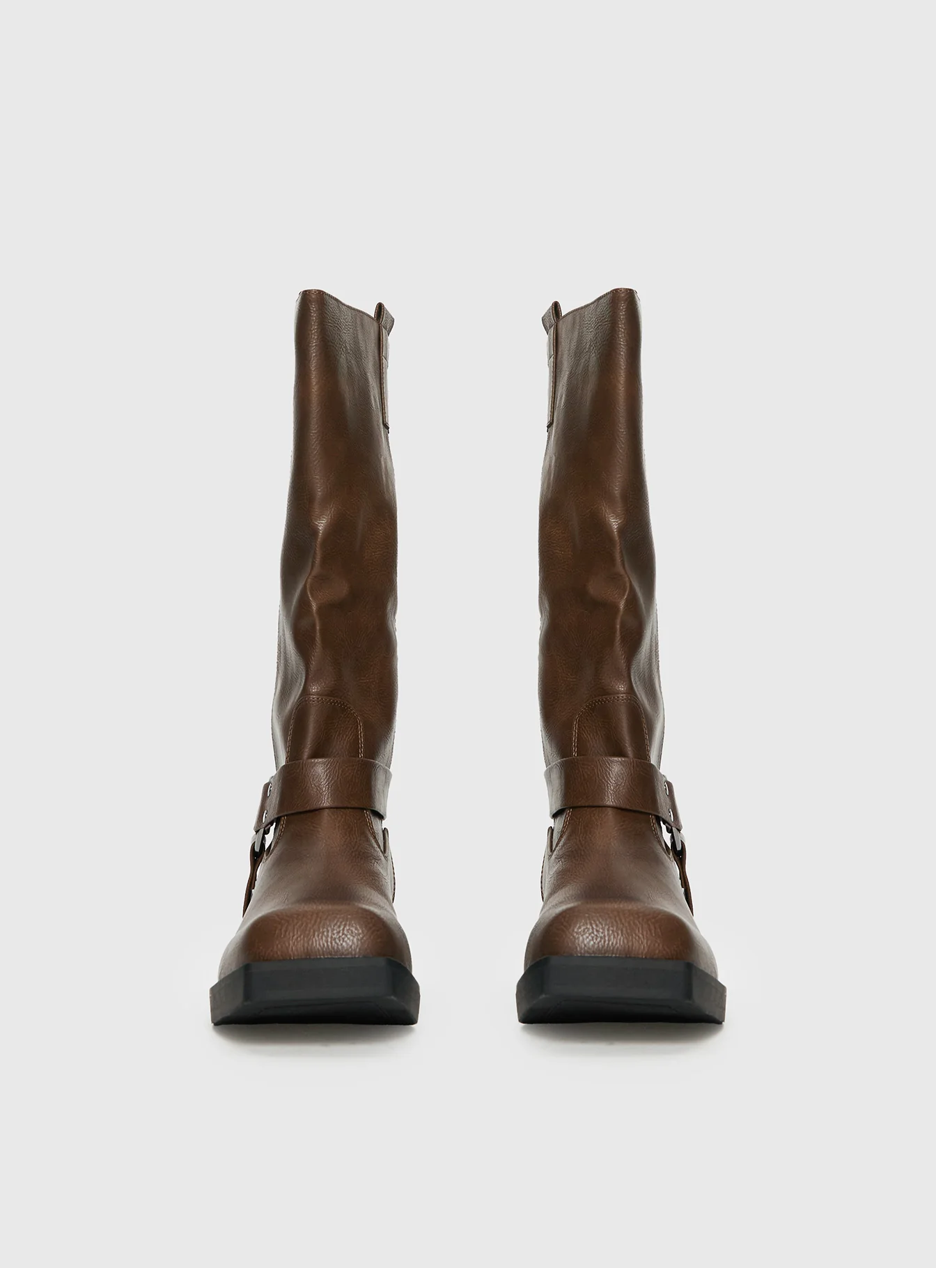 Wrecked Western Boots Brown