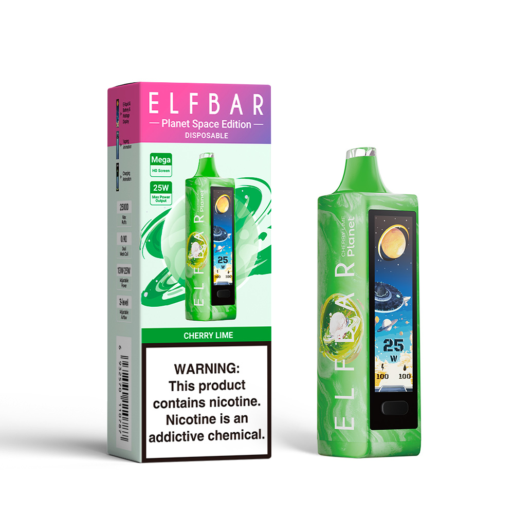 ELF BAR PLANET 25K Rechargeable Disposable Vape (All Flavours)