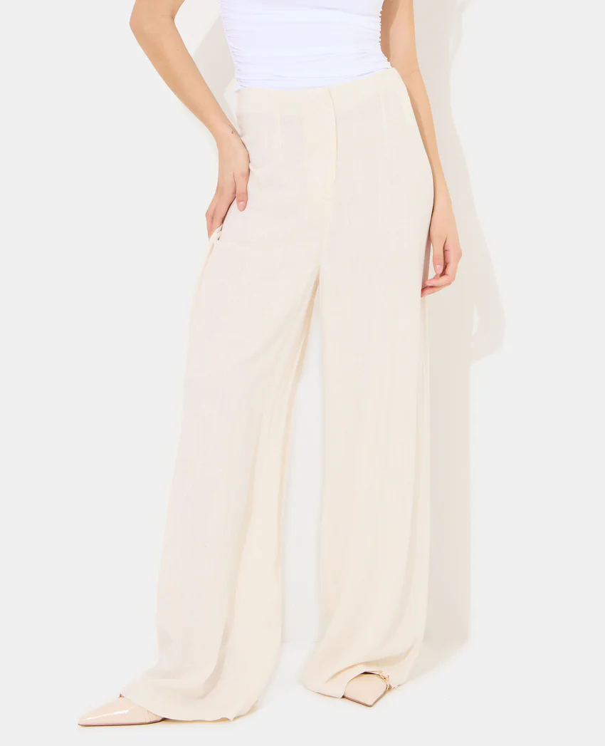 Pimkie Pantalon droit avec lin