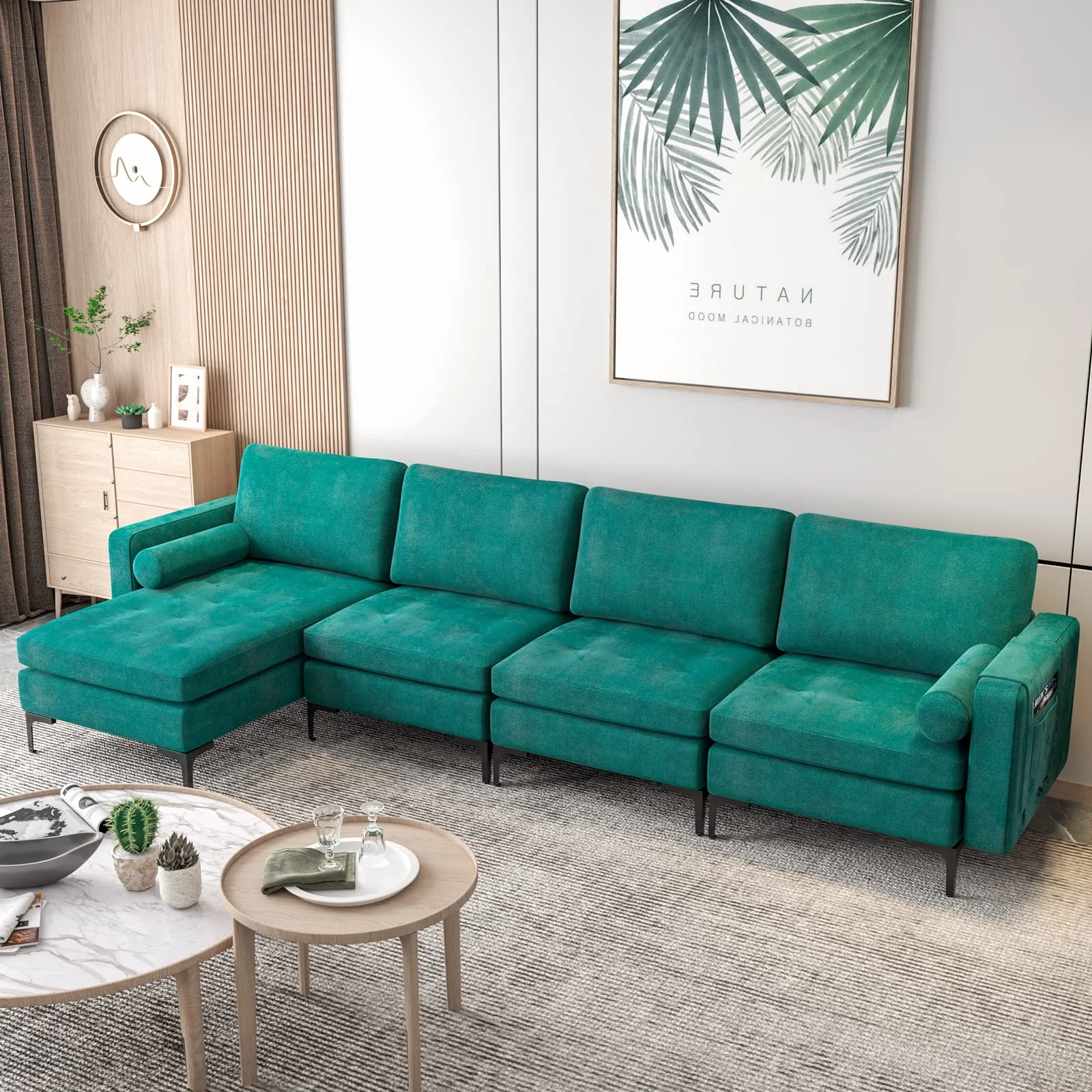 BEFOUNDLOVELY Heavy Duty Sleeper Sofa Couch for Living Room