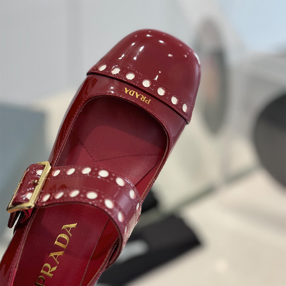 PRADA Patent leather Mary Jane pumps - Top Club