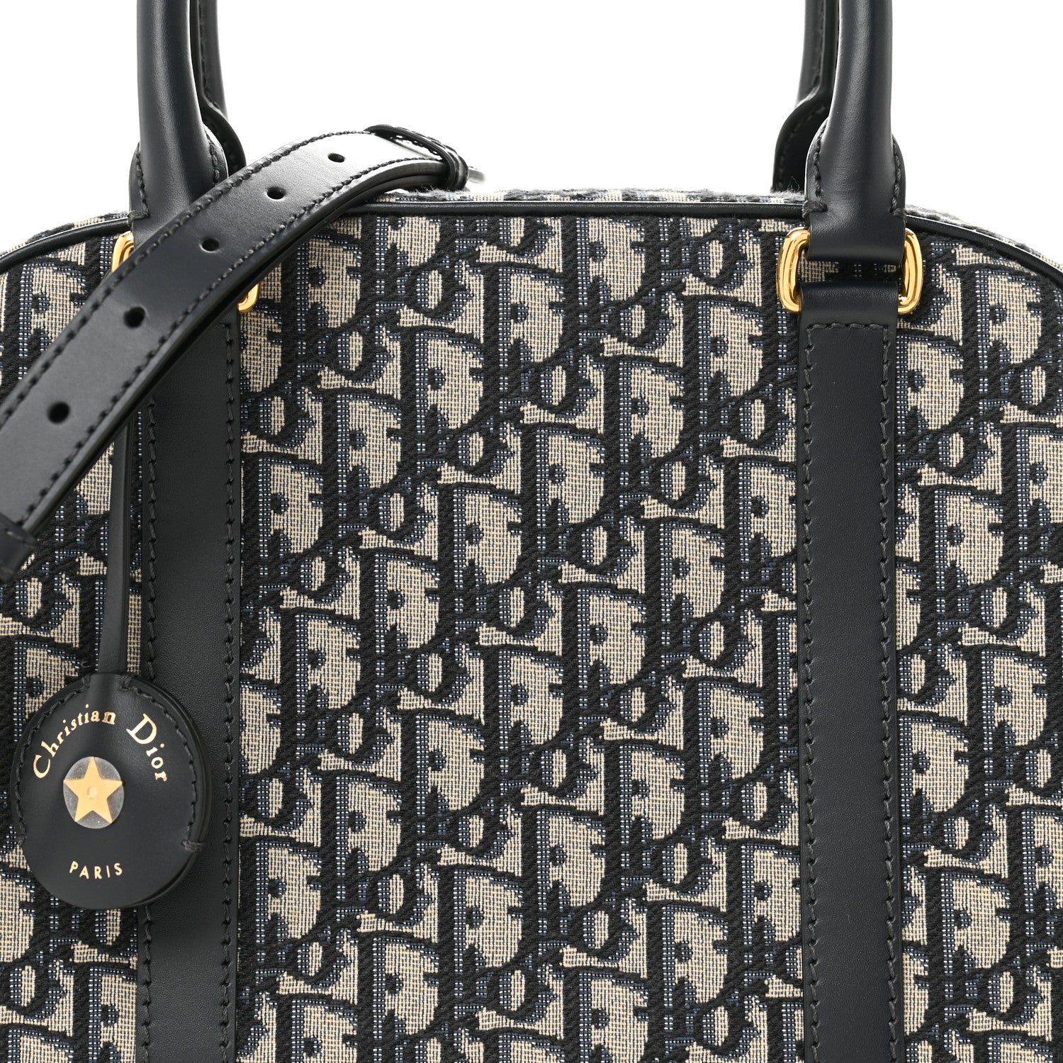 Oblique Large D-Vibe Bowling Bag Navy - Top Club