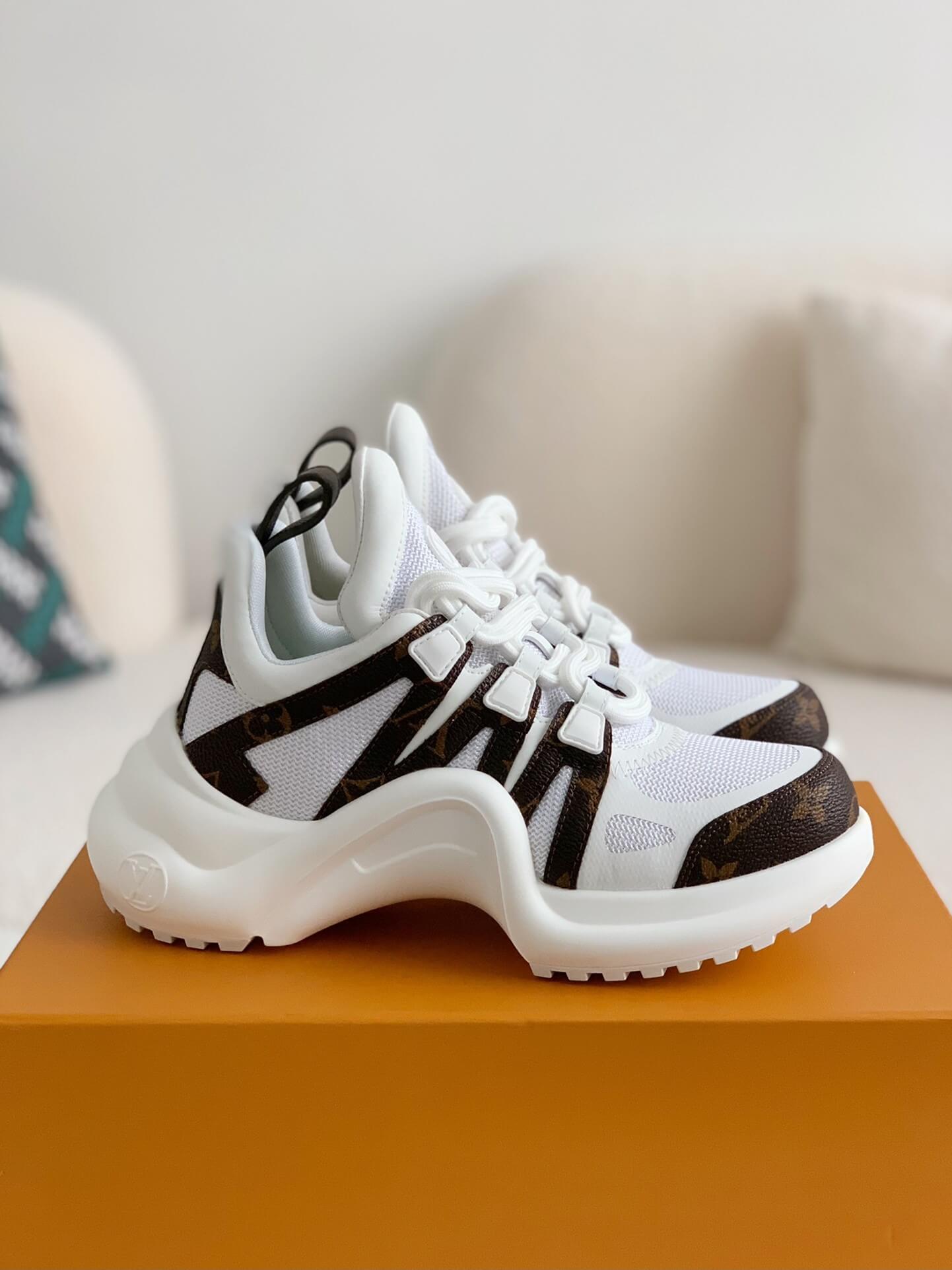Louis Vuitton Archlight Women's Sneaker Black White - Sneaker Replica Workshop