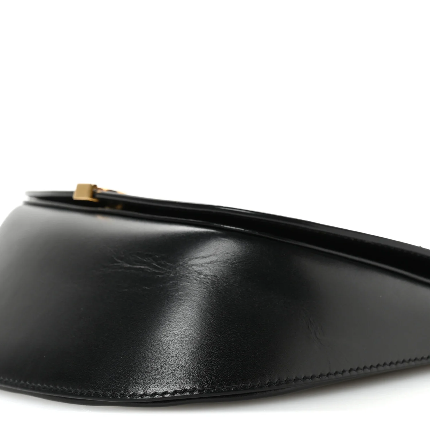 Box Calfskin Mini Voltaire Top Handle Bag Black - Top Club