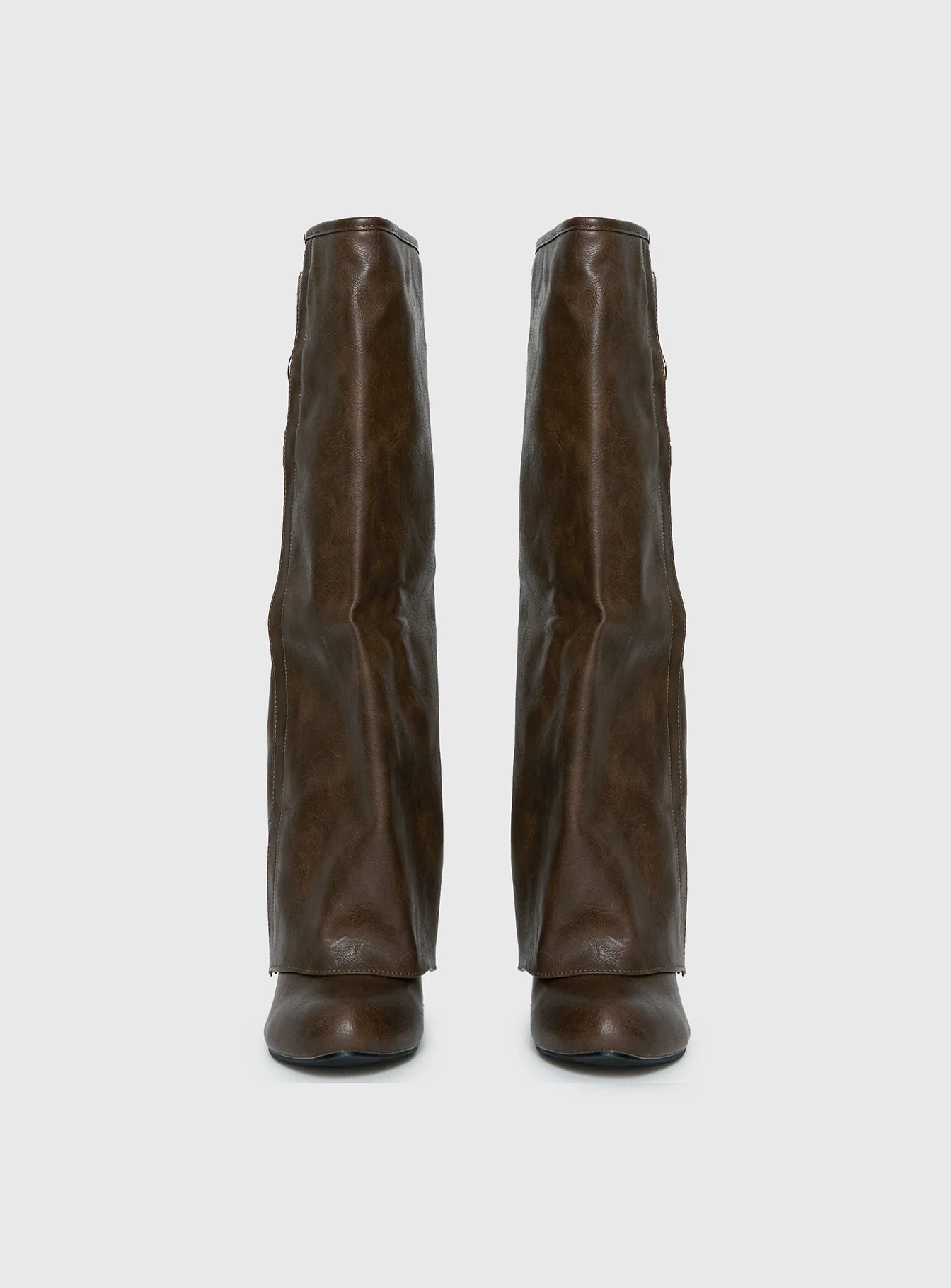 Ritz Knee High Boots Brown