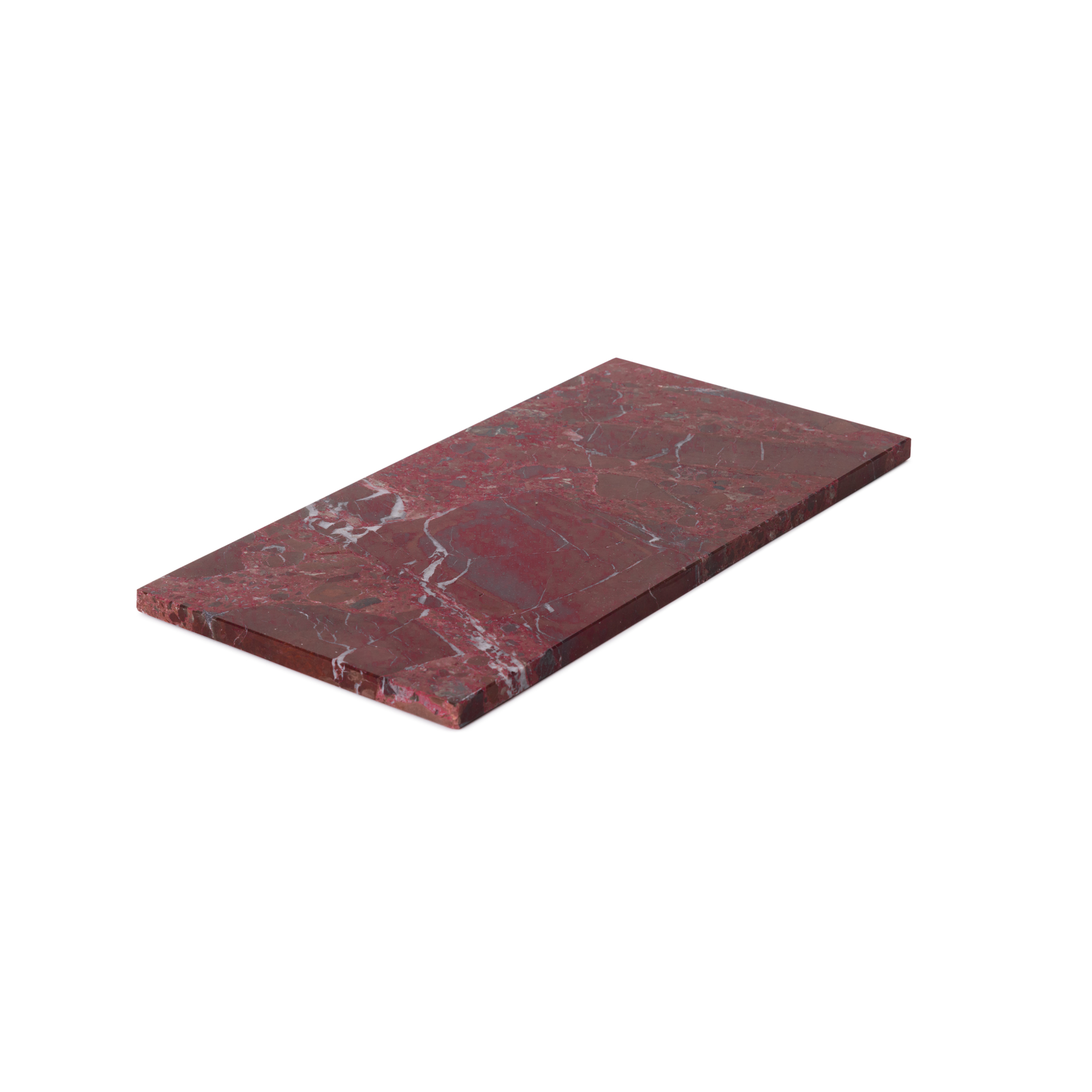 Dienblad Marmer M rood 15x30cm