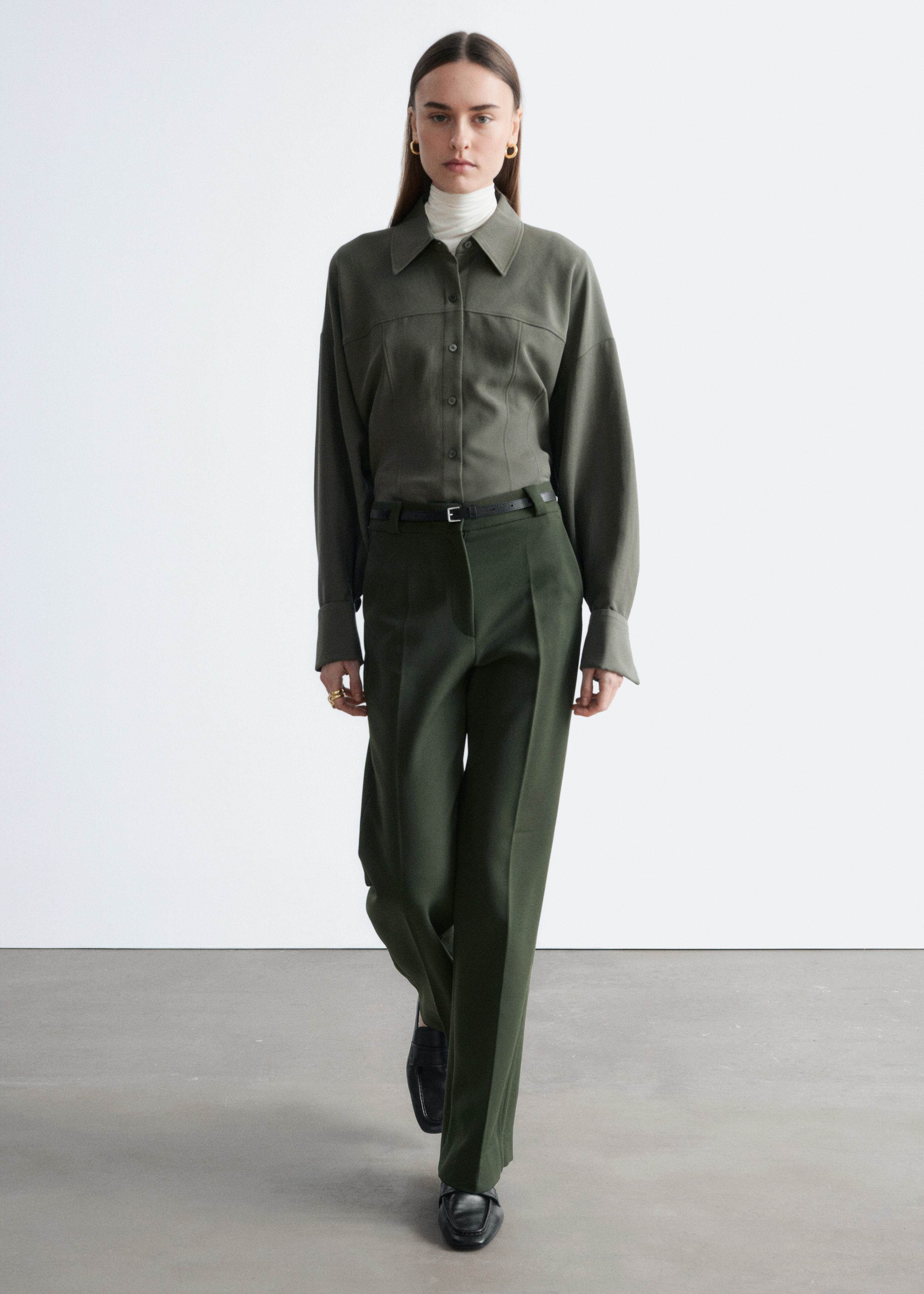 & Other Stories STRAIGHT PRESS-CREASE TROUSERS