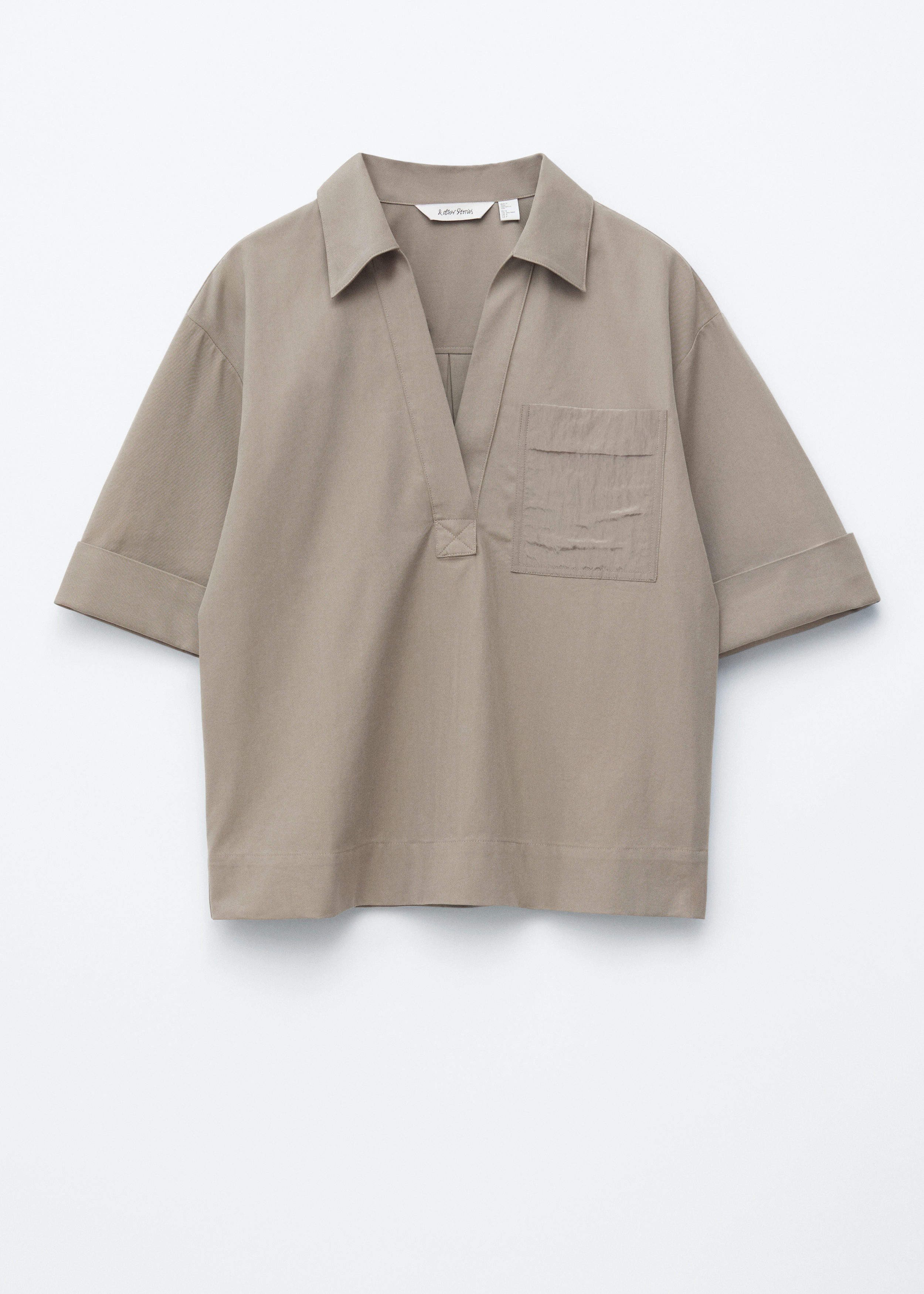 & Other Stories BOXY SHORT-SLEEVE SHIRT