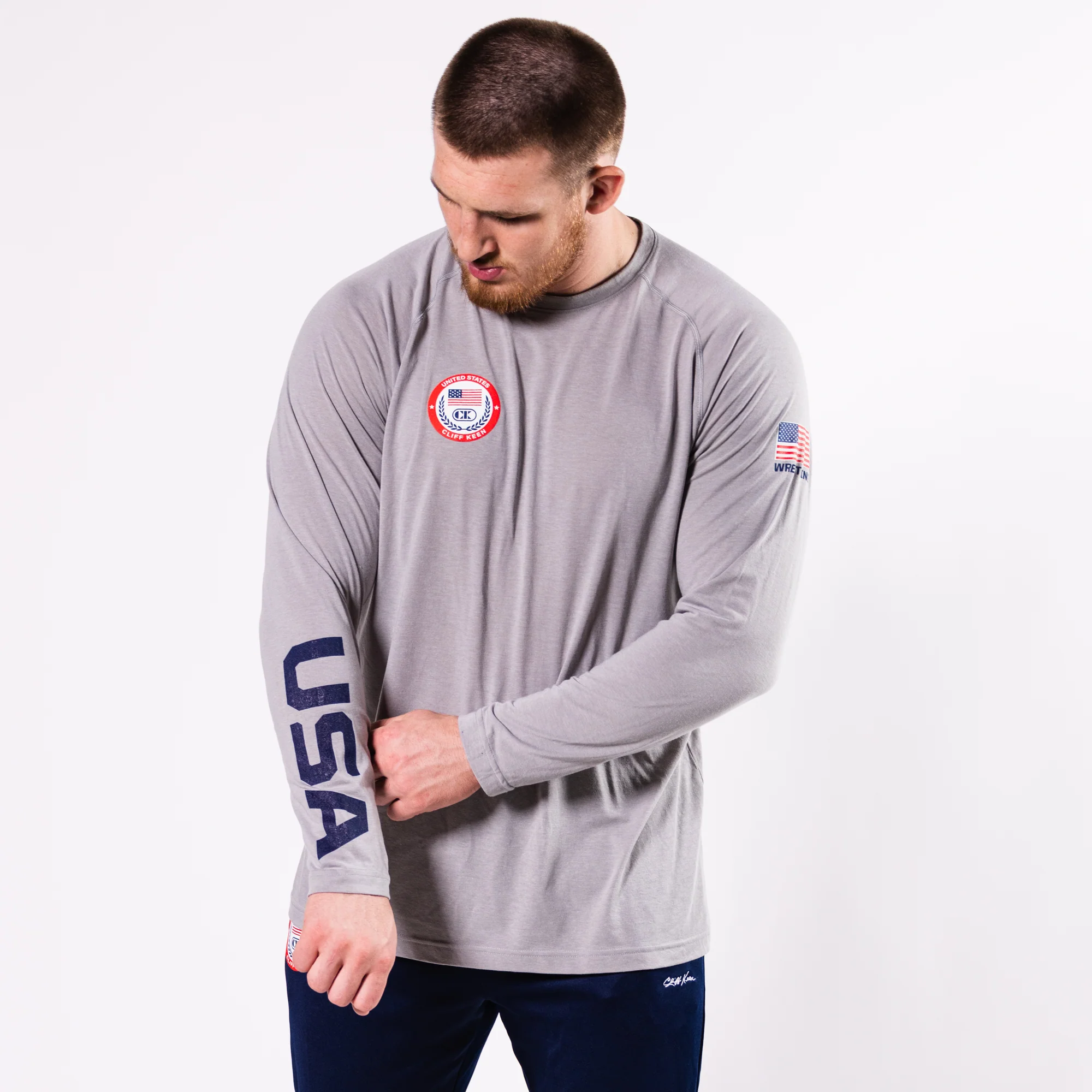 USA Long Sleeve Tee - MoB Apparel