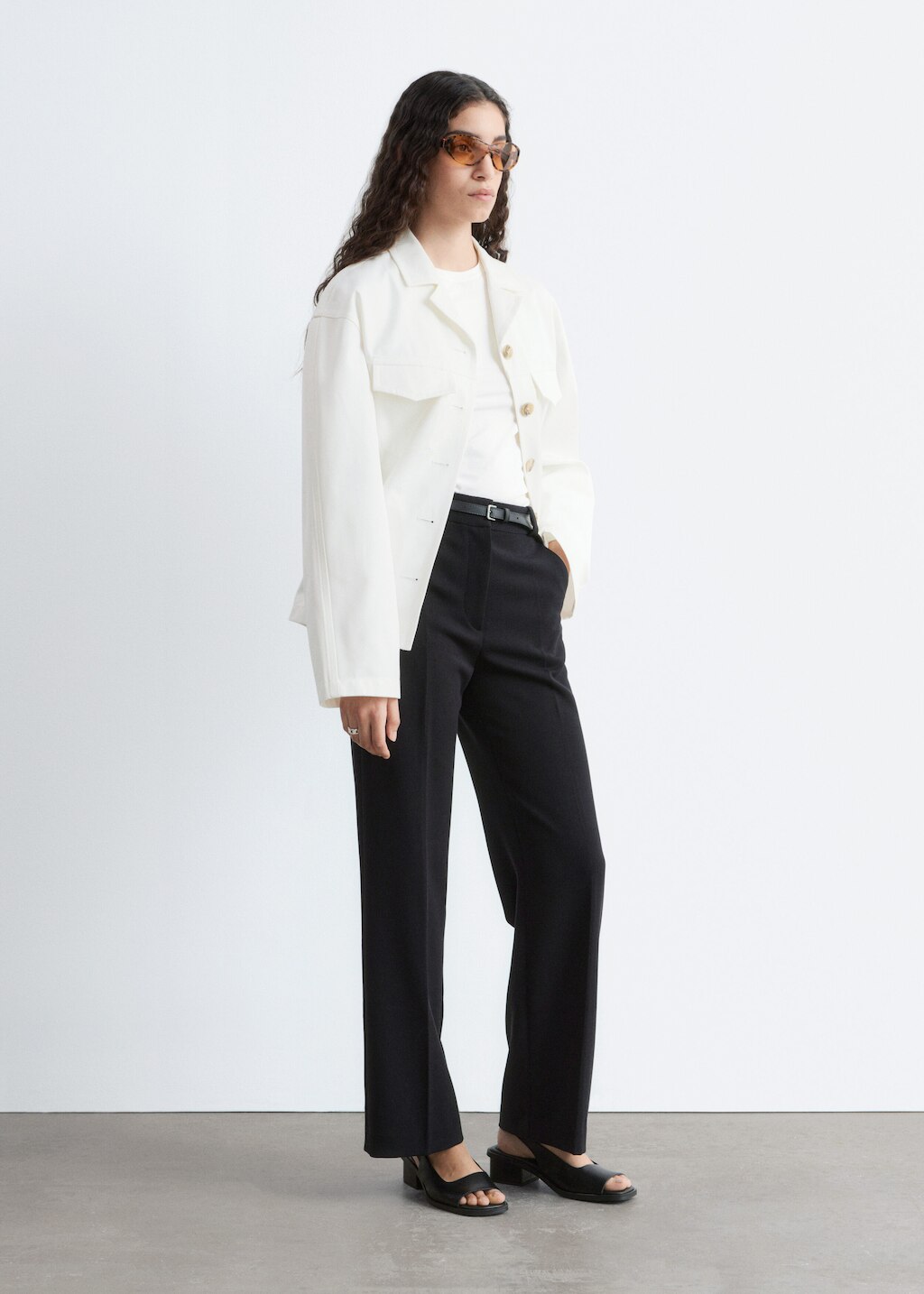 & Other Stories STRAIGHT PRESS-CREASE TROUSERS