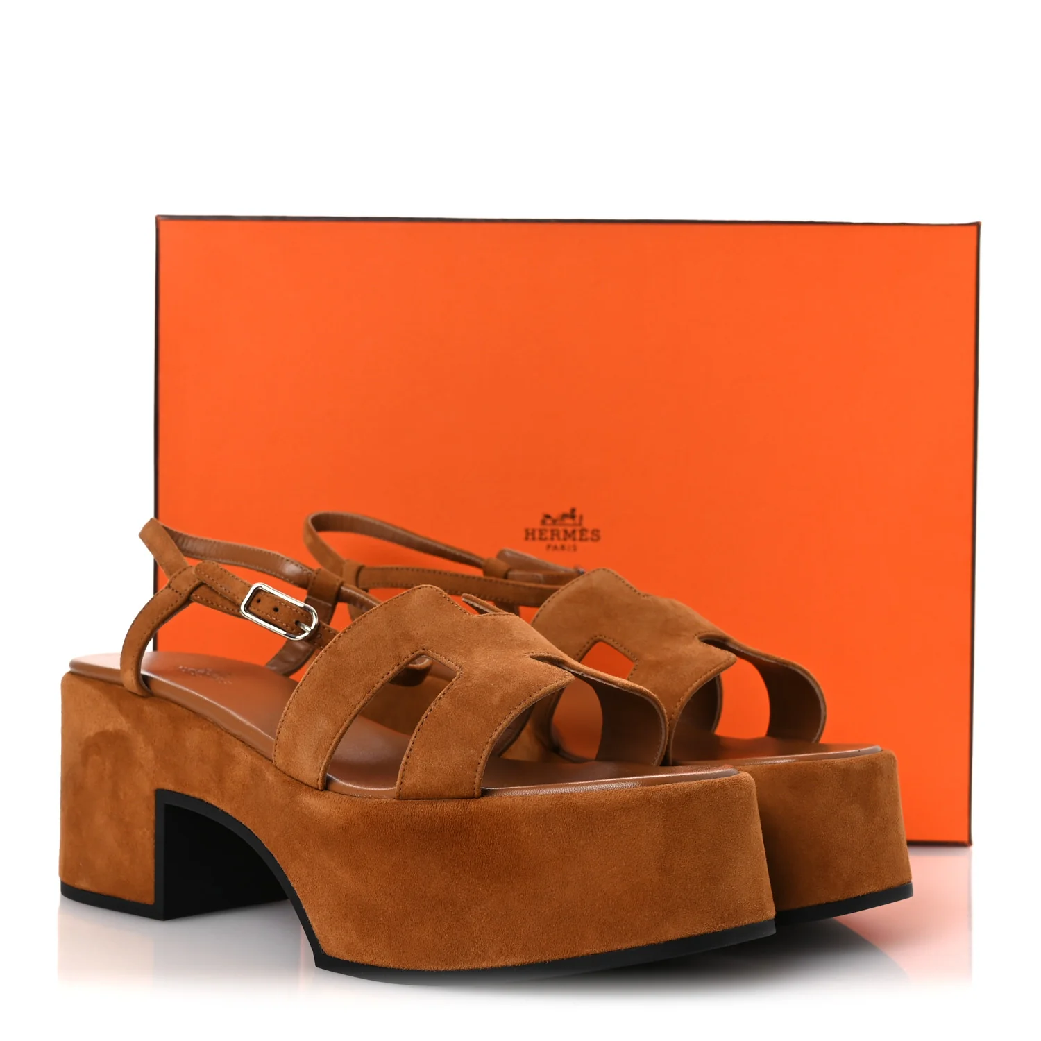 Suede Goatskin Jam 30 Sandals 40 Naturel - Top Club