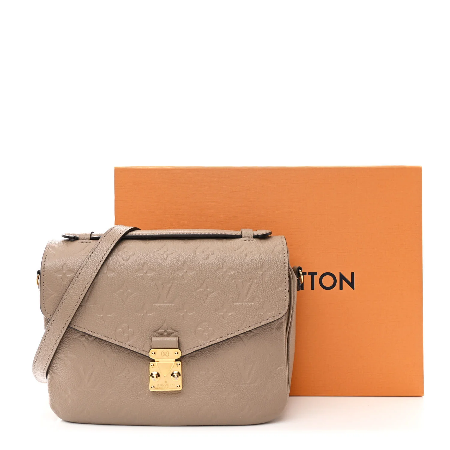 Empreinte Pochette Metis Tourterelle - Top Club