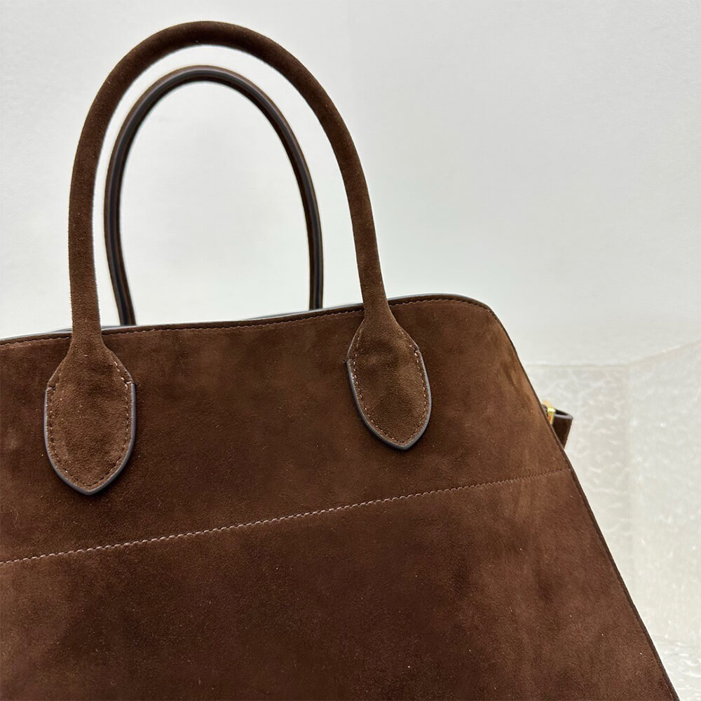 THE ROW Soft Margaux 15 sued bag(High-end Grade) - Top Club