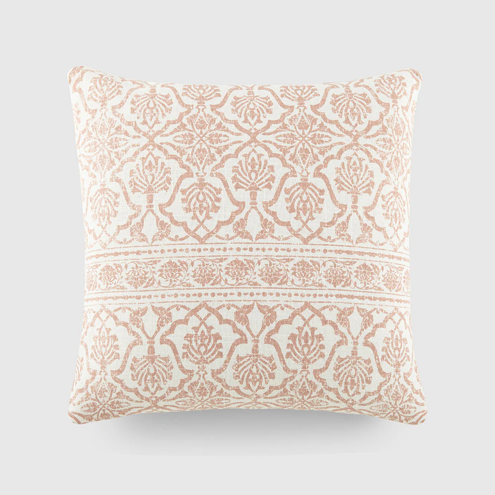 Antique Floral Décor Throw Pillow (Sale)