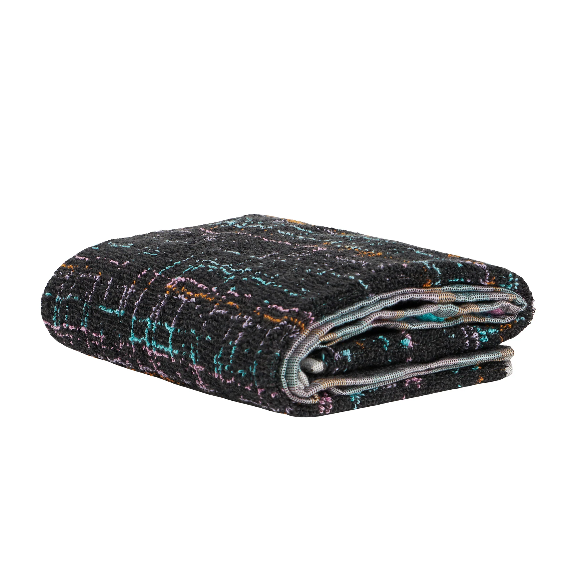 Telo Bagno In Spugna Fashion 95X150 Nero Carrara