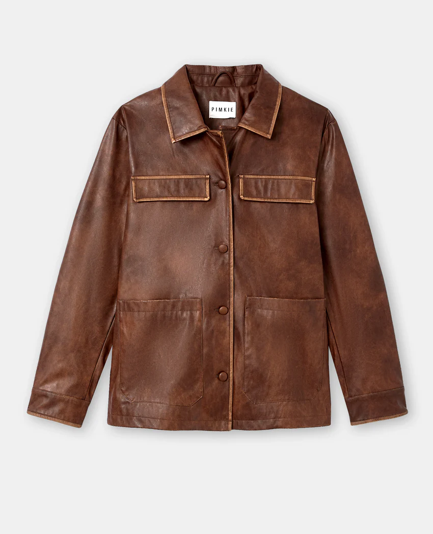 Pimkie Veste droite en simili