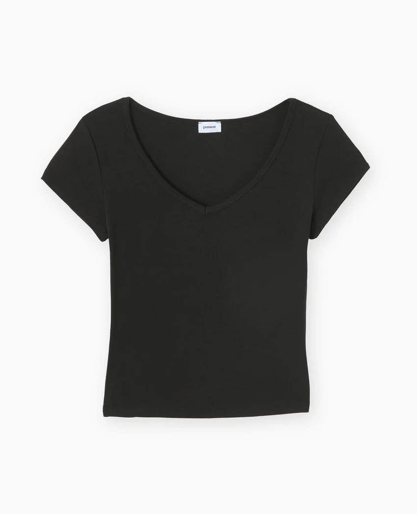Pimkie T-shirt court col V