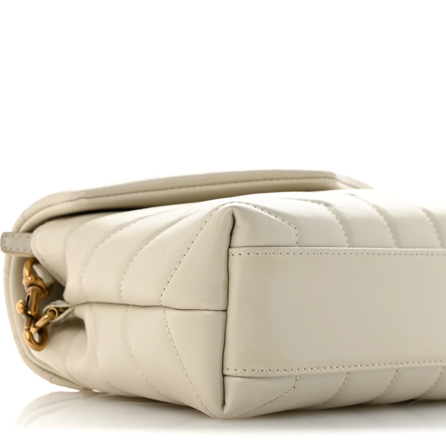 Calfskin Y Quilted Monogram Toy Loulou Crossbody Bag Crema Soft - Top Club