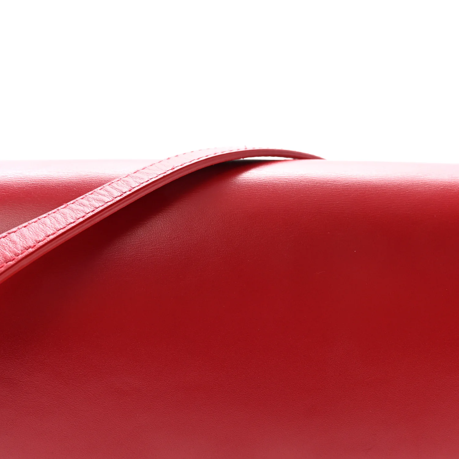 Smooth Calfskin Le Maillon Satchel Rouge Eros - Top Club