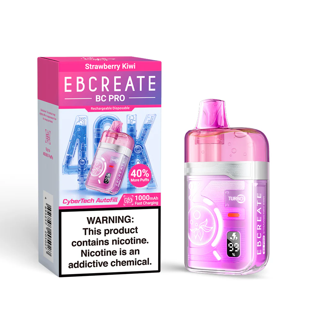 EBCREATE BC PRO Rechargeable Disposable Vape (All Flavours)