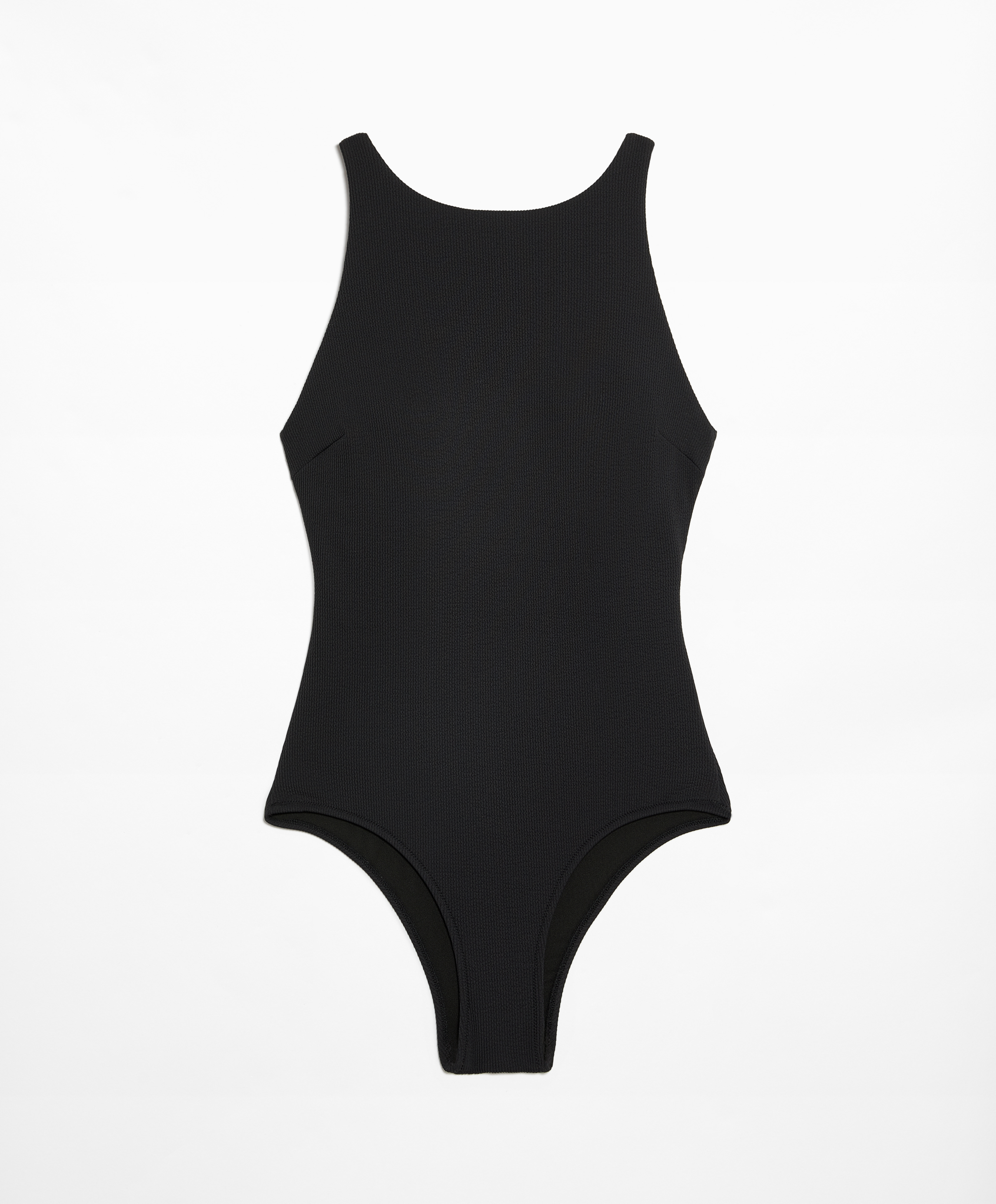 OYSHO Rib halter swimsuit
