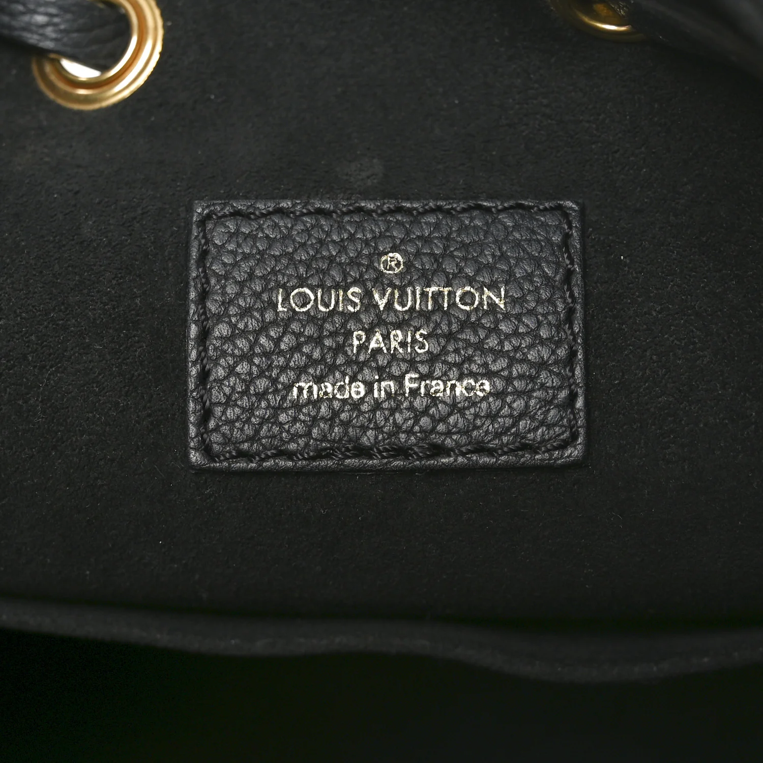 Calfskin Lockme Bucket MM Black - Top Club