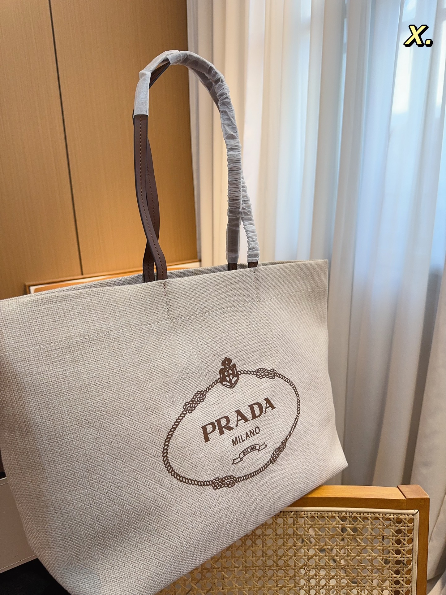Pra Re-Nylon new arrival tote bag size :  37*16*30cm - Top Club