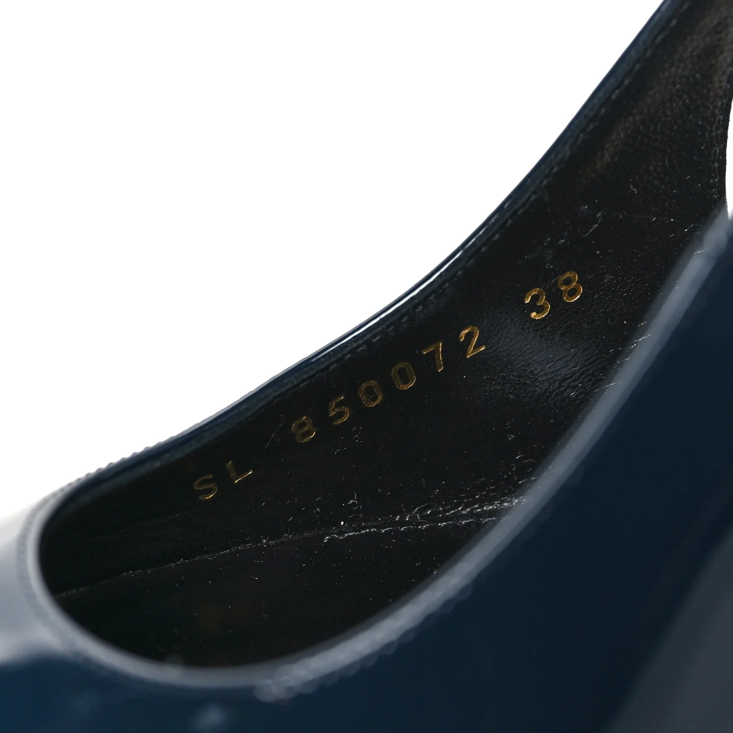 Vernice Seta Slingback Pumps 38 Overnight 38 Blue - Top Club