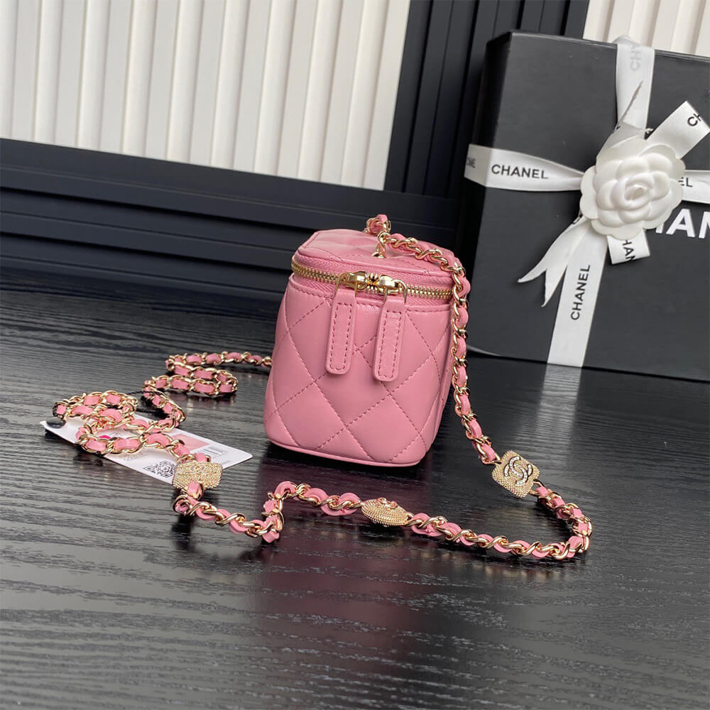 CHANEL Small Vanity with Chain(HIGH-END GRADE) - Top Club