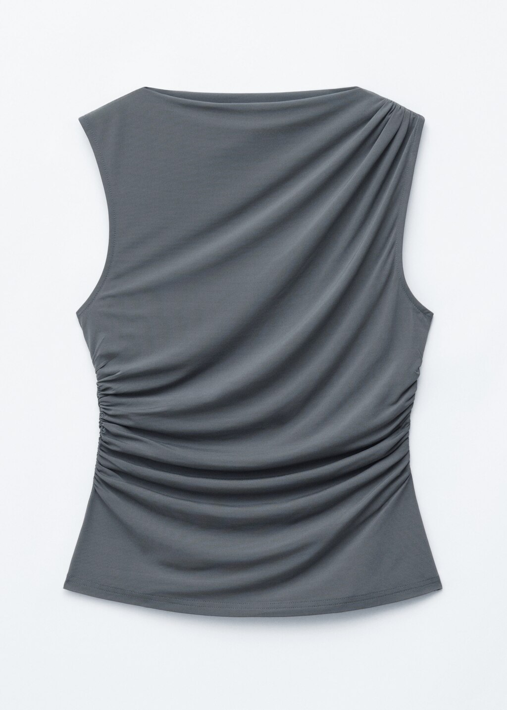 & Other Stories DRAPED JERSEY TOP