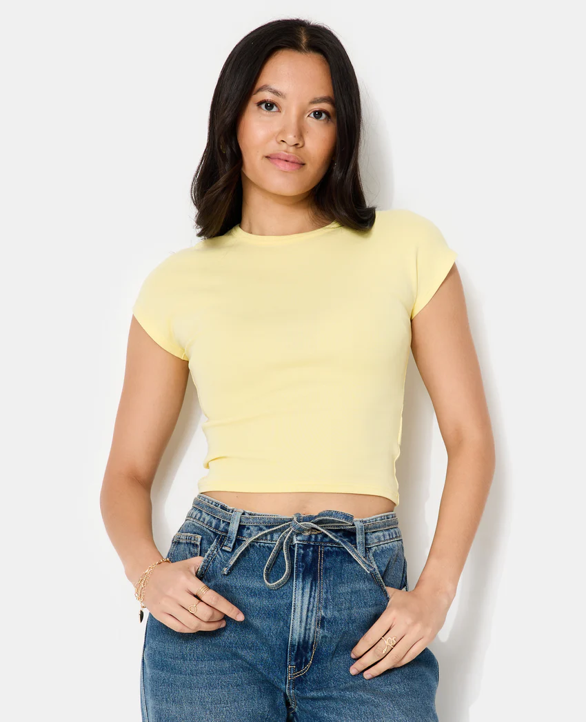 Pimkie T-shirt ajusté manches raccourcies