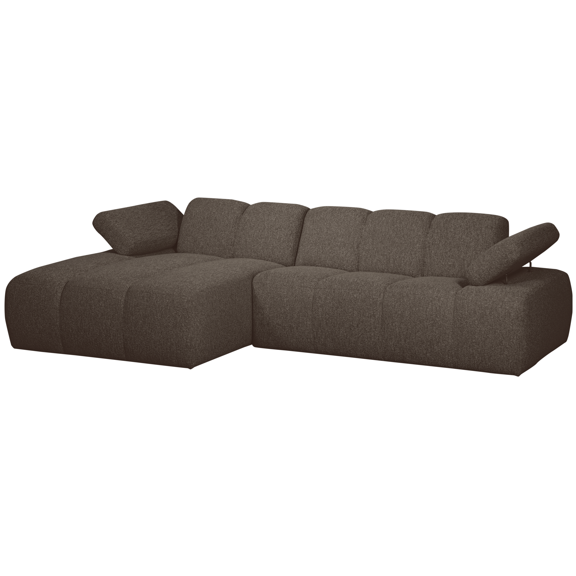 Chaise Longue Mojo Mojo Chaise Longue Links - Bouclé - Bruin Melange
