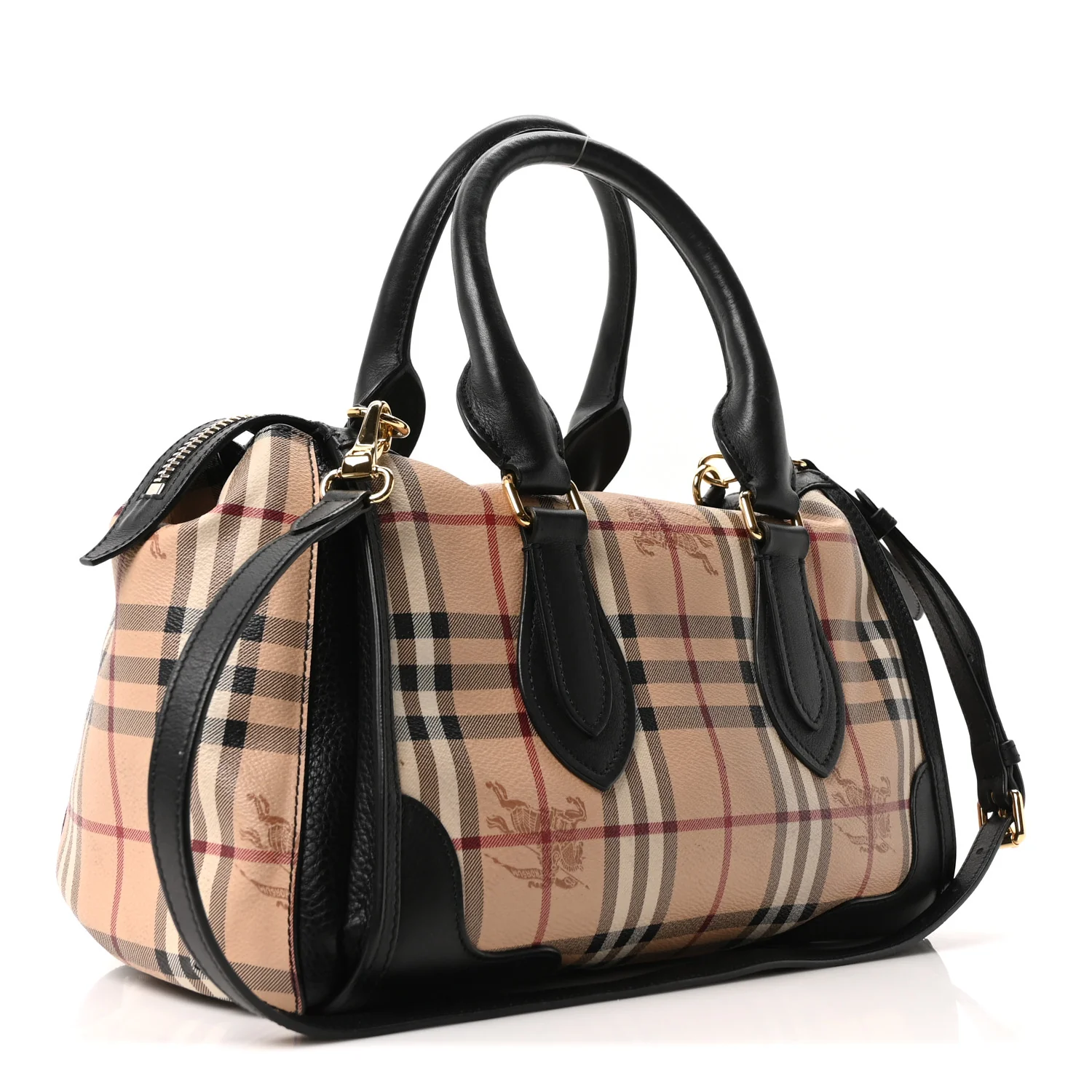Haymarket Check Small Gladstone Black - Top Club